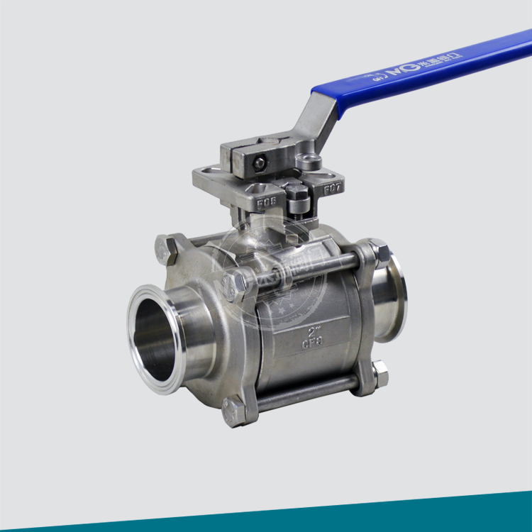 三片式全包球阀