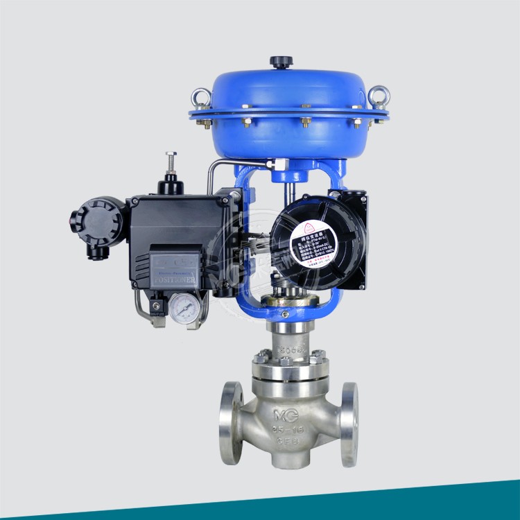 气动薄膜单座调节阀（带阀位变送器）