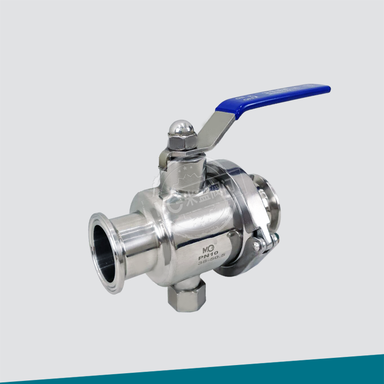 CF8卫生级半包型卡箍球阀